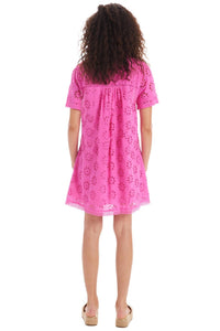 Allison New York - Eliana Eyelet Dress - clothing - cotton - dresses