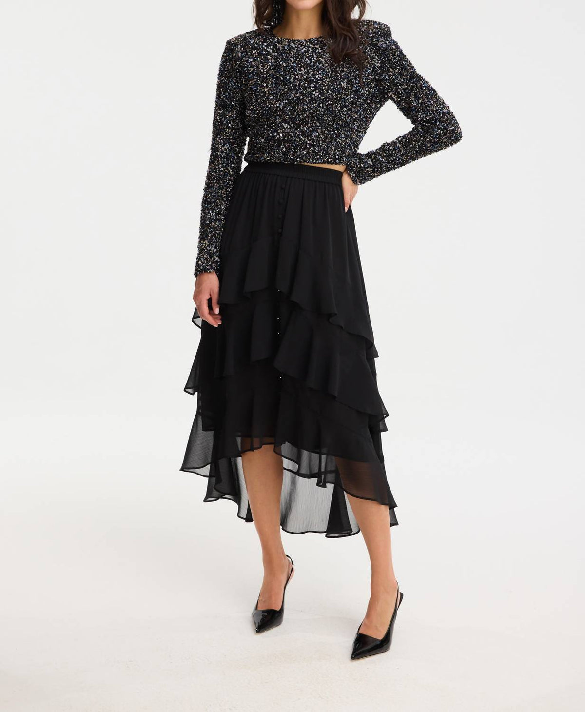Allison New York - Ella Midi Skirt