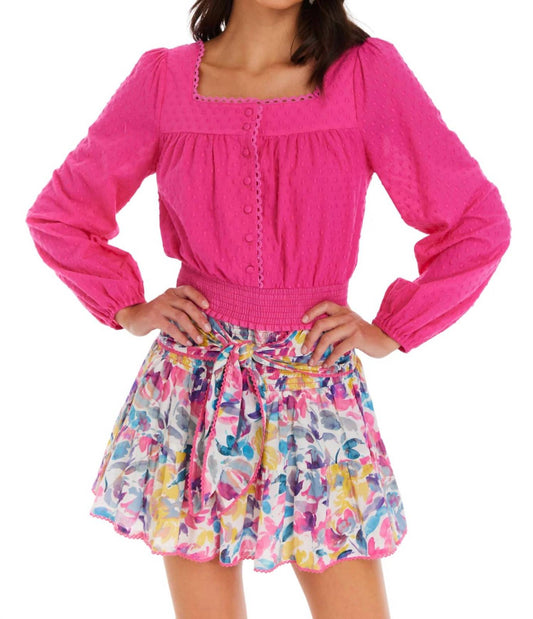 Allison New York - Rylie Top - clothing - cotton - crop - tops