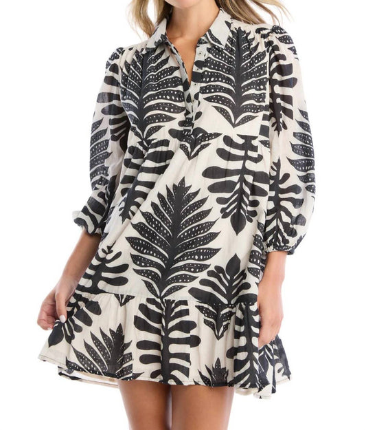 Allison New York - Zia Dress - black - clothing - cotton