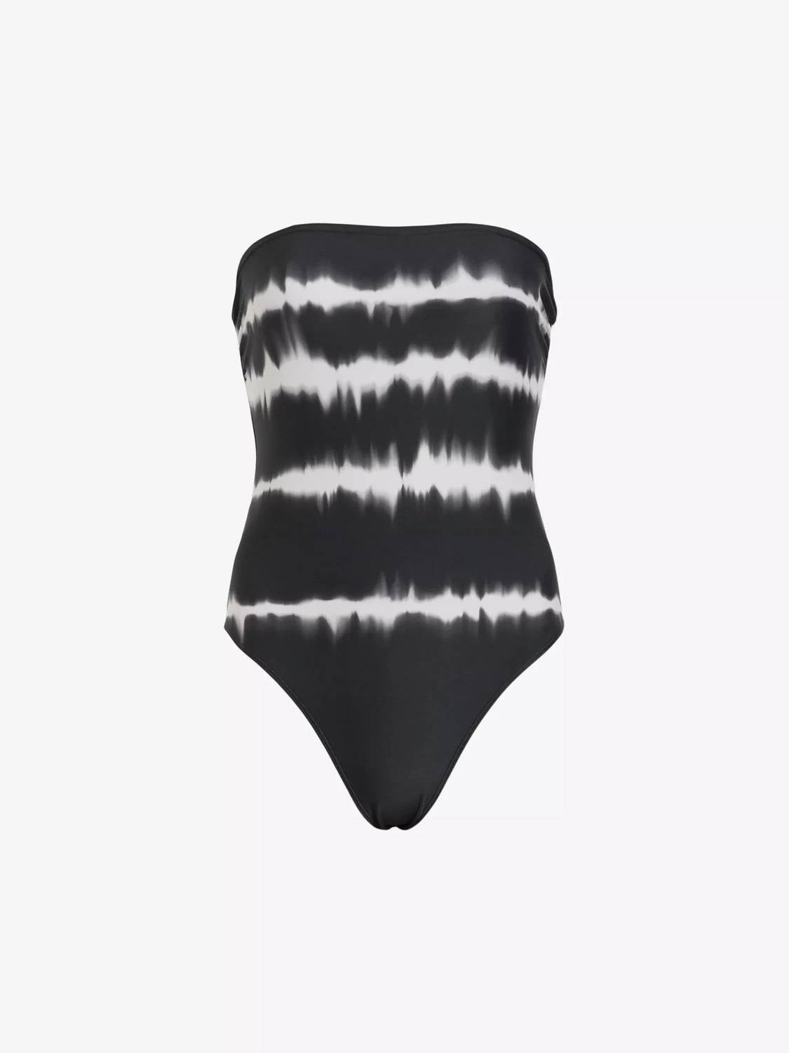 Allsaints - Curtis Bandeau Tie Dye Swimsuit