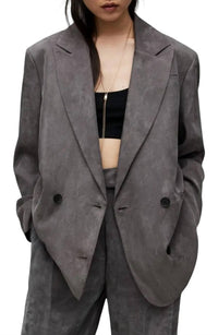 Allsaints - Elle Double Breasted Lightweight Blazer