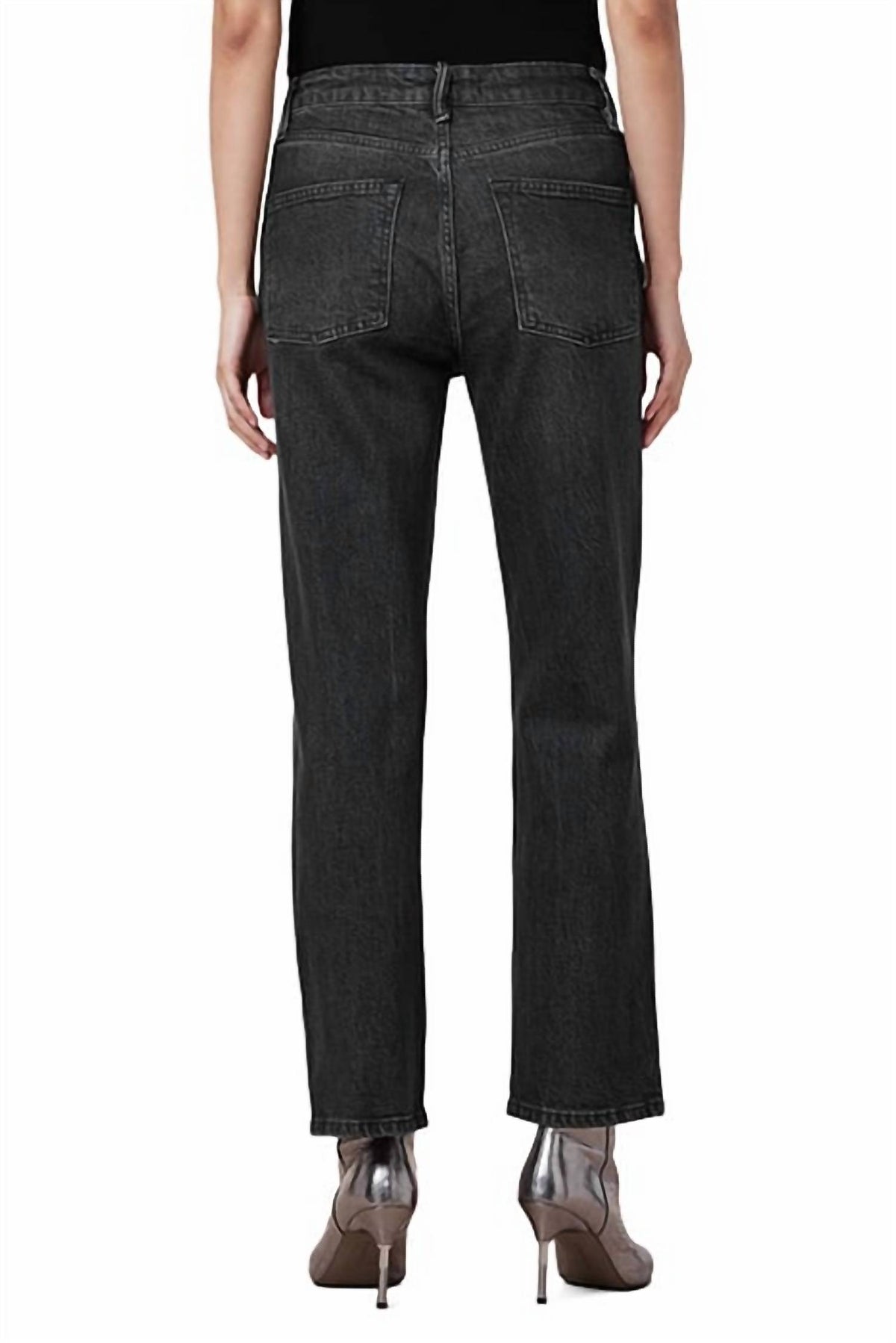 Allsaints - Ida Embroidered Cropped Jeans