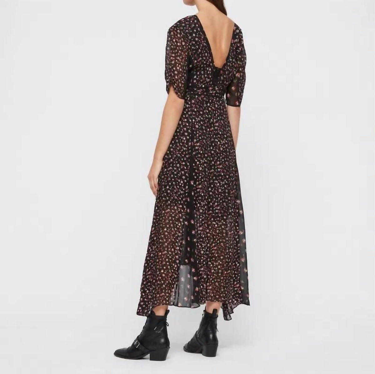 Allsaints - Macella Ditz Maxi Dress
