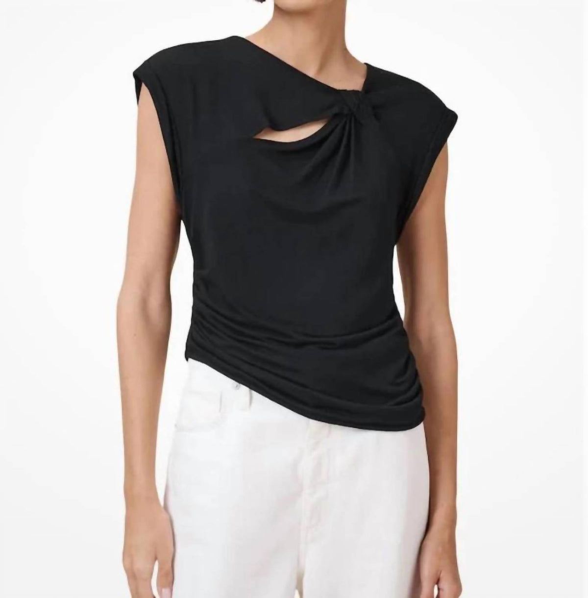 Allsaints - Robin Sleeveless Jersey Top