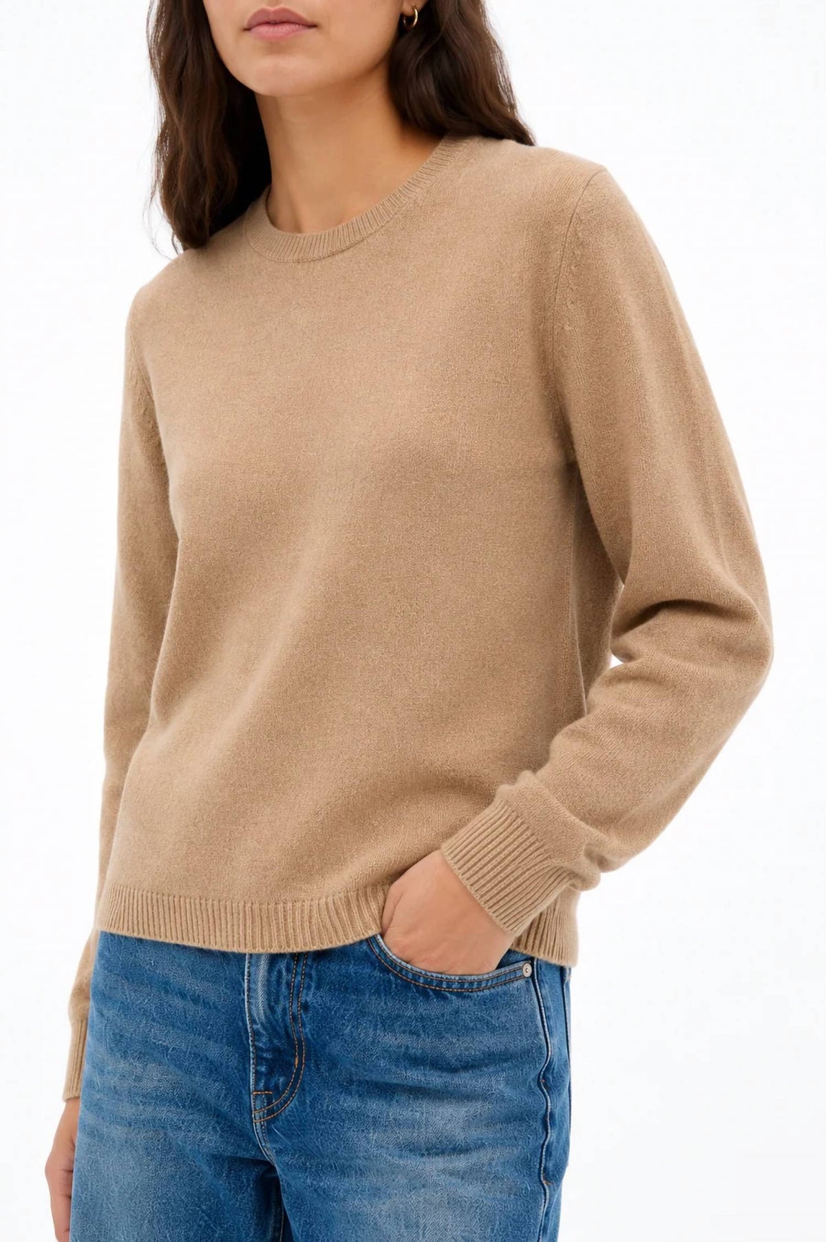 Allude - Basic Crew Neck Sweater
