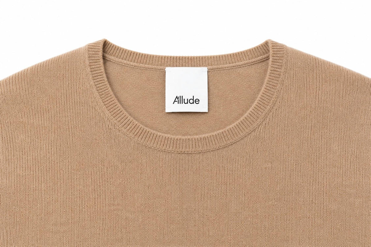 Allude - Basic Crew Neck Sweater