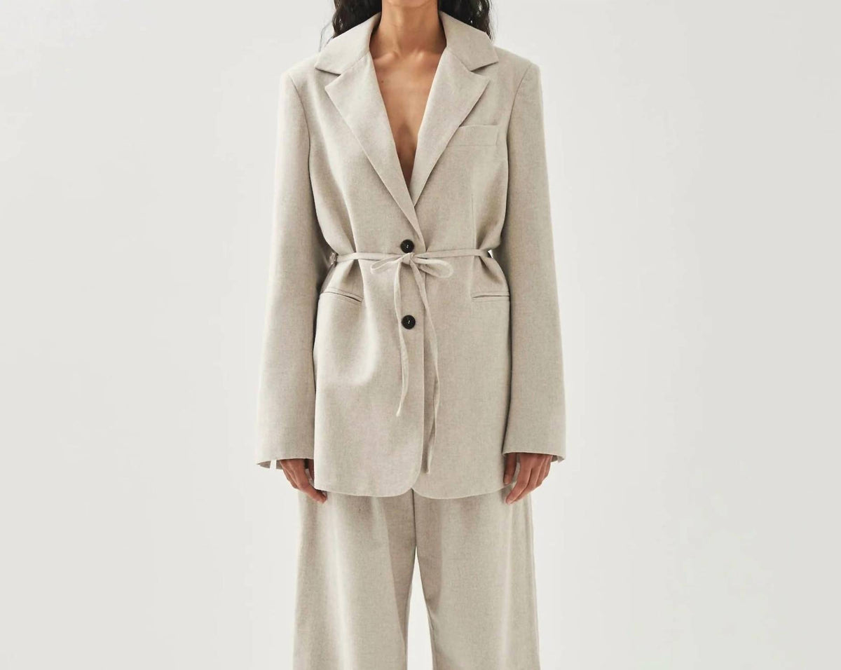 Alohas - Oversized Belted Blazer
