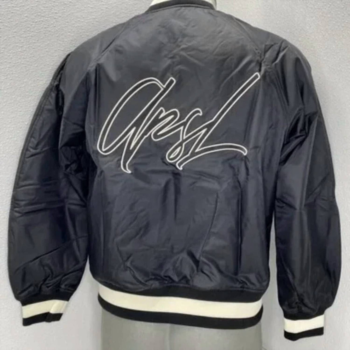 Alphastyle - Men's Barren Primary Full Snap Varsity Jacket