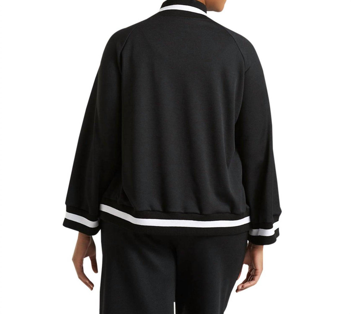 Always For Me - Plus Size Hudson Bomber Jacket