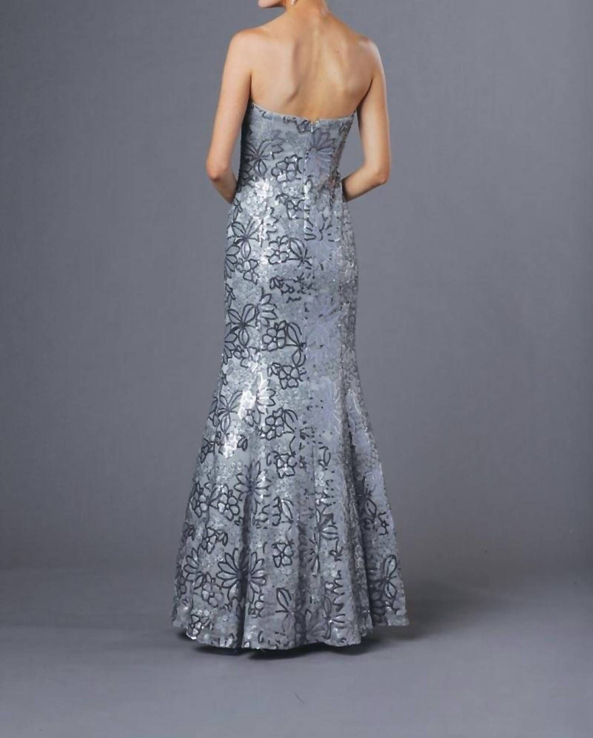 Alyce Paris - Strapless Mermaid Prom Dress