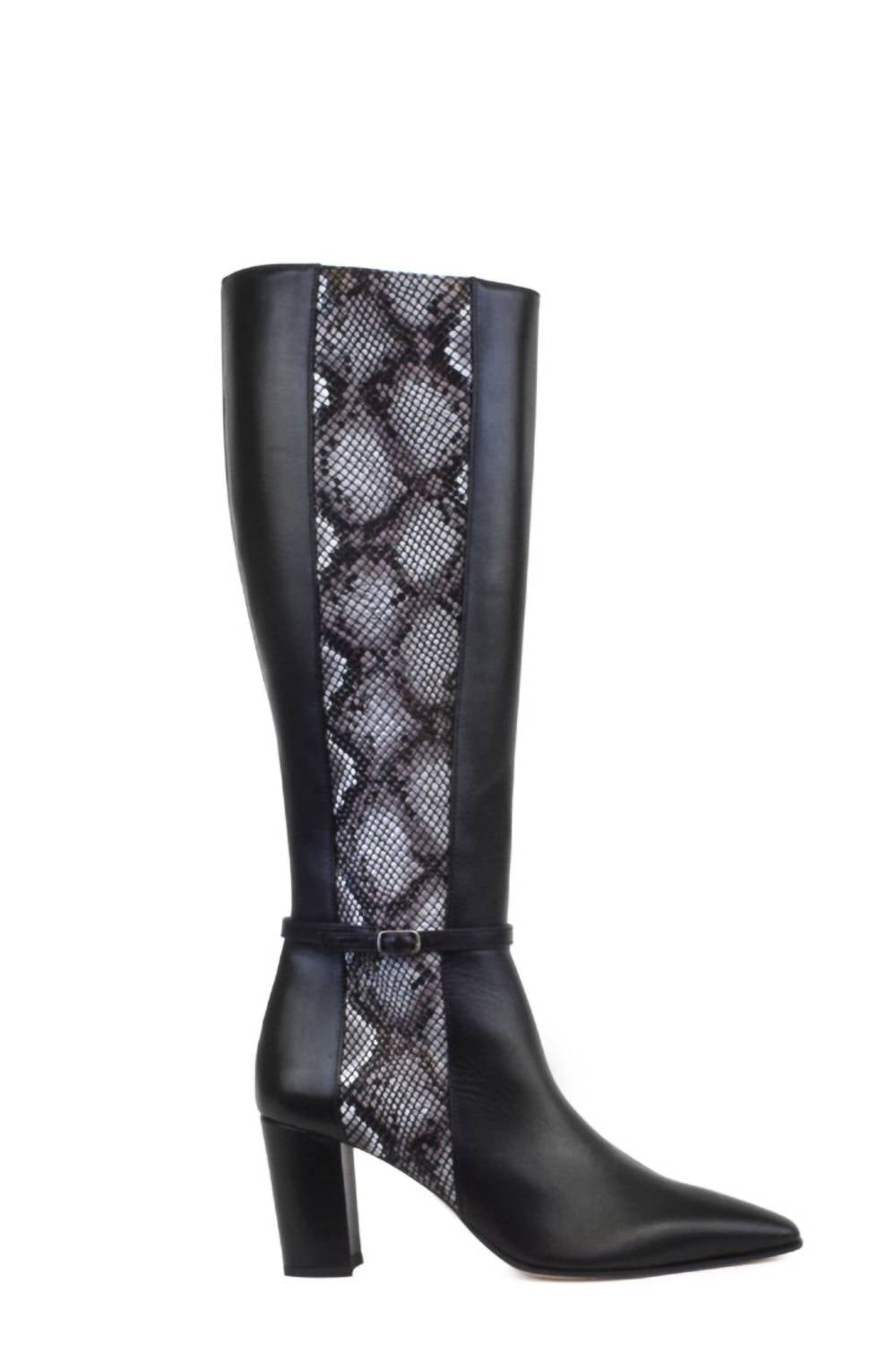 Amalfi By Rangoni - Istria Pointed Toe Knee High Boot- Medium Width