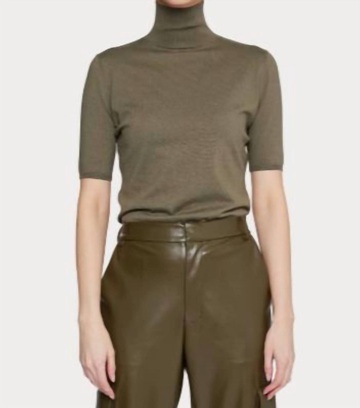 Amanda Maria - Viva Modal Turtleneck Top