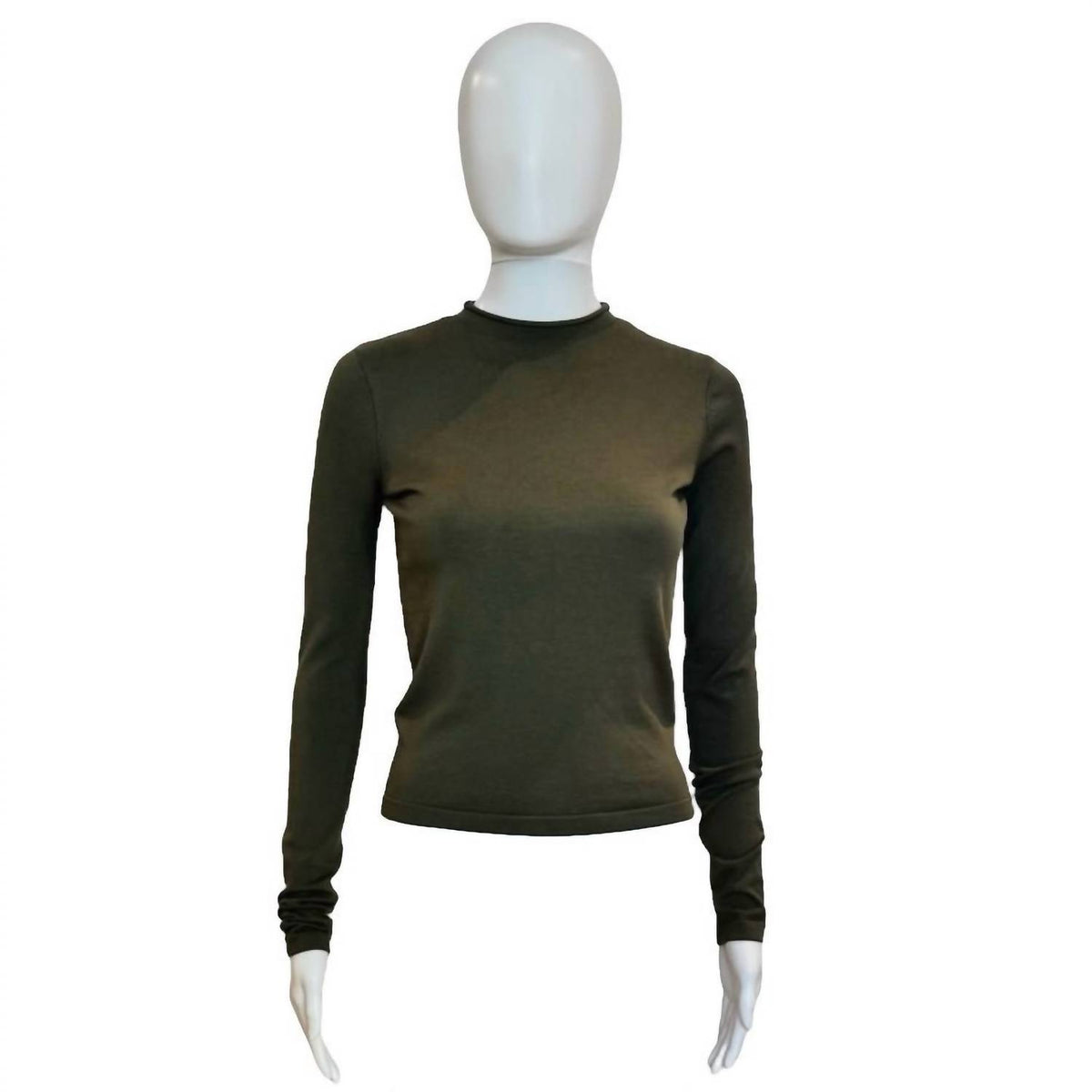 Amanda Maria - Women's Long Sleeve Mock Neck Top