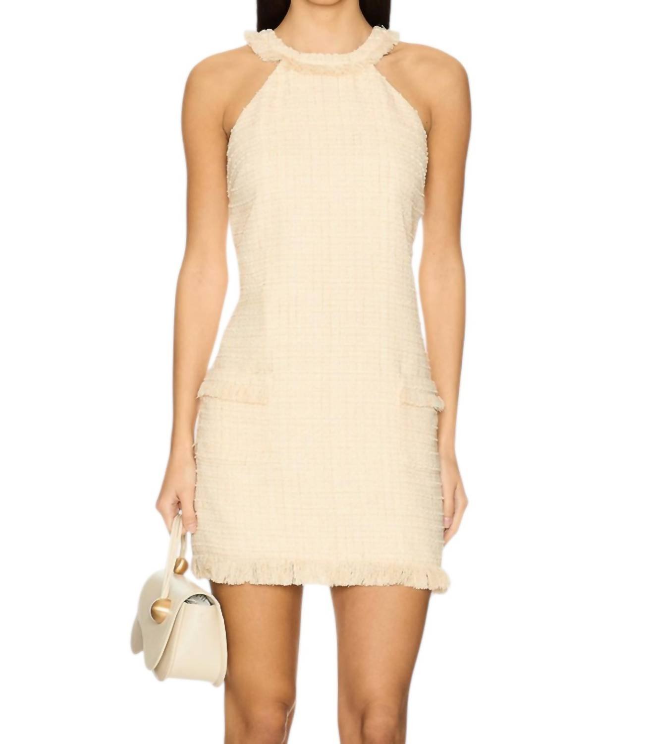 Amanda Uprichard - Andrea Dress - beige - clothing - dresses