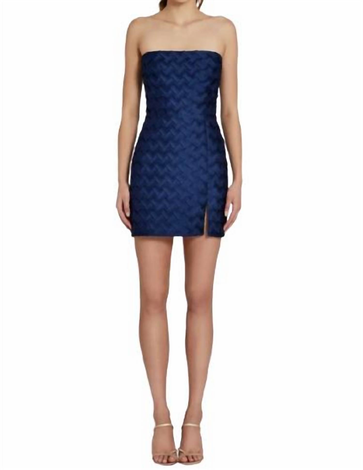 Amanda Uprichard - Arely Dress - blue - clothing - dresses