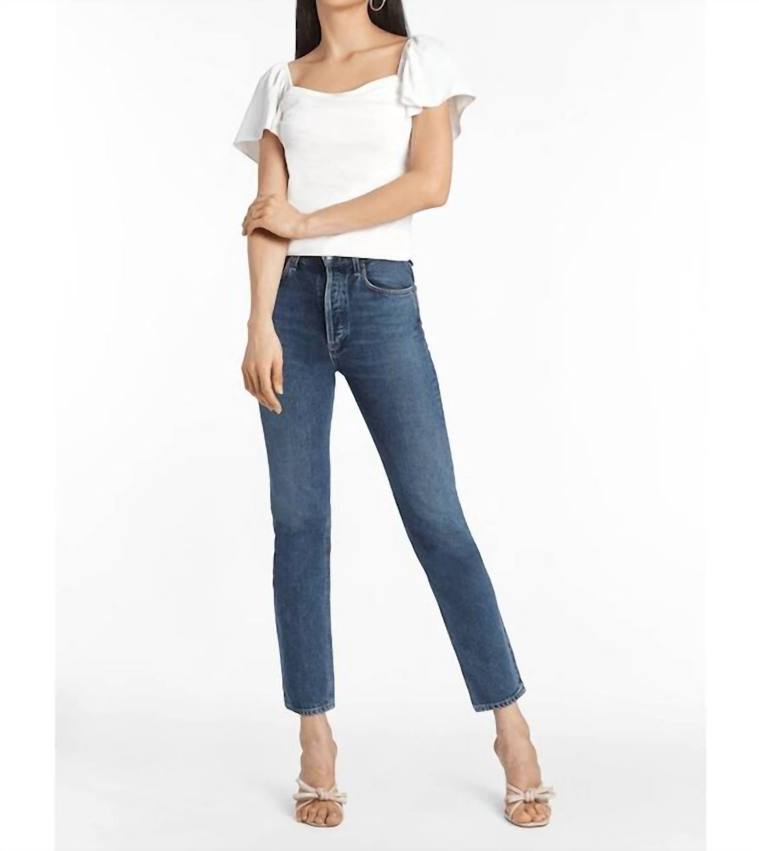 Amanda Uprichard - Fortuna Top - clothing - polyester - shirts