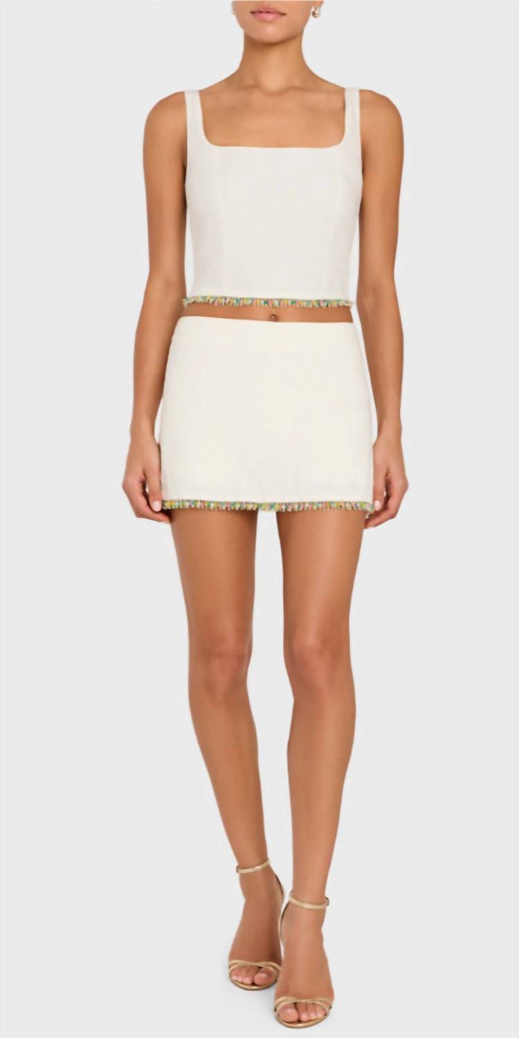 Amanda Uprichard - Jace Linen Top