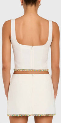 Amanda Uprichard - Jace Linen Top
