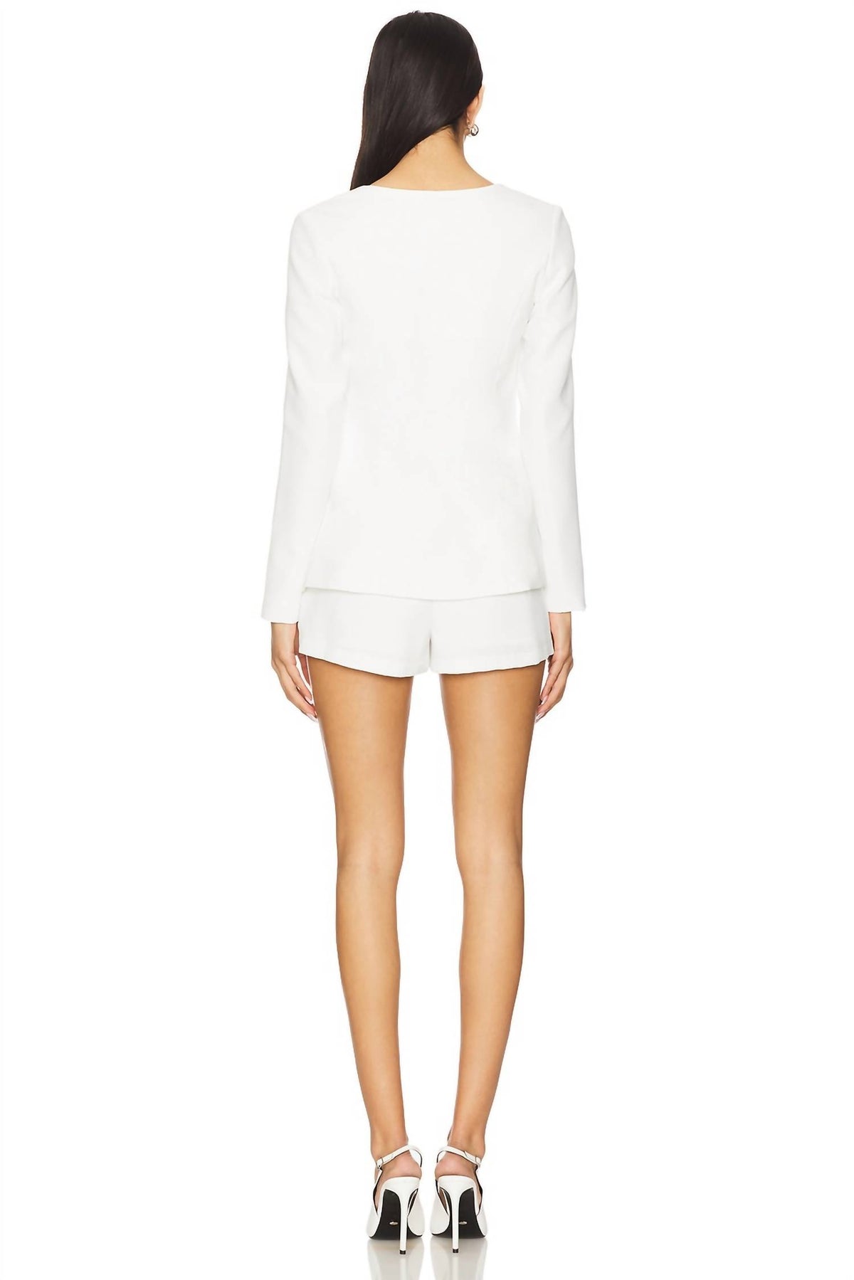 Amanda Uprichard - Long Sleeve Kya Romper