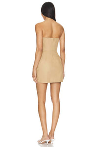 Amanda Uprichard - Meline Dress - beige - clothing - cotton