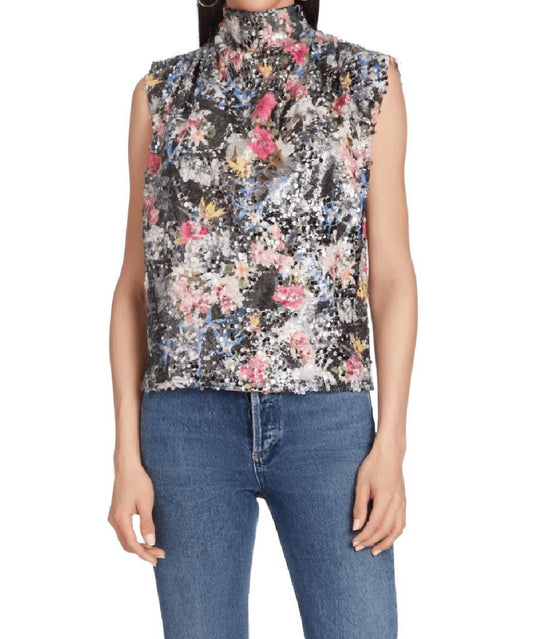 Amanda Uprichard - Middleton Top - black - blouses - clothing