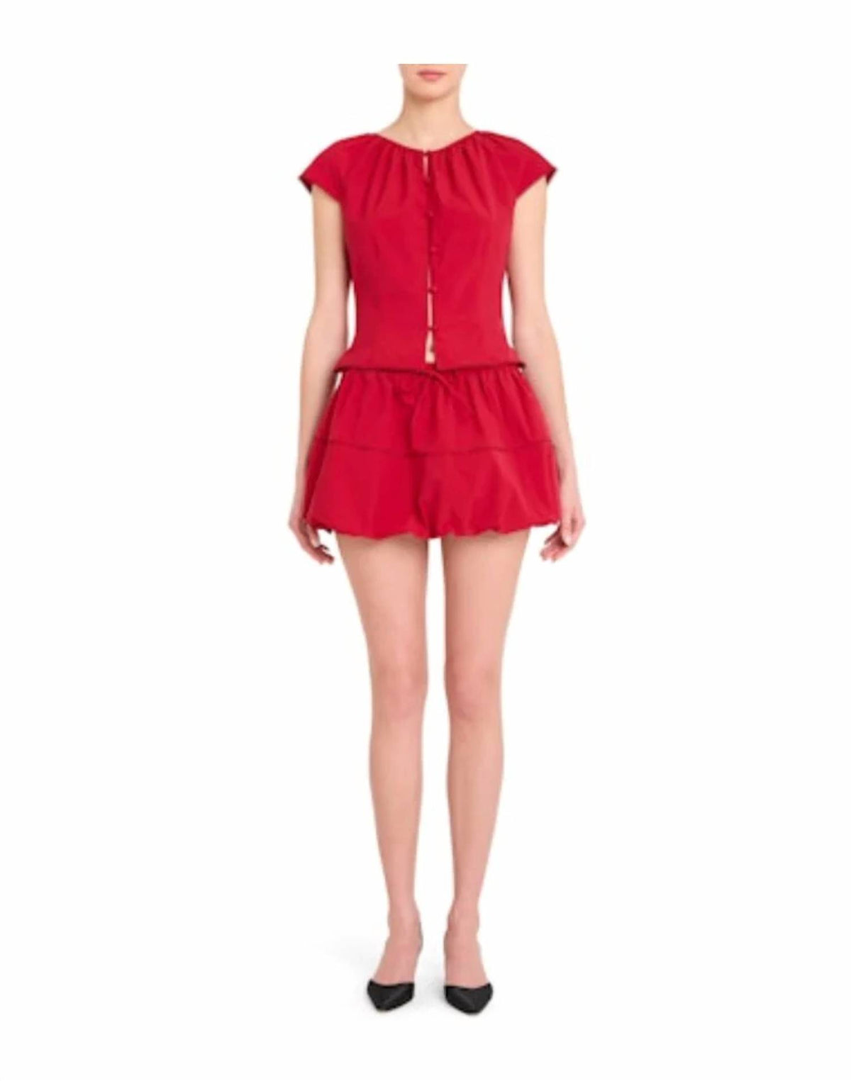 Amanda Uprichard - Pinto Poplin Top