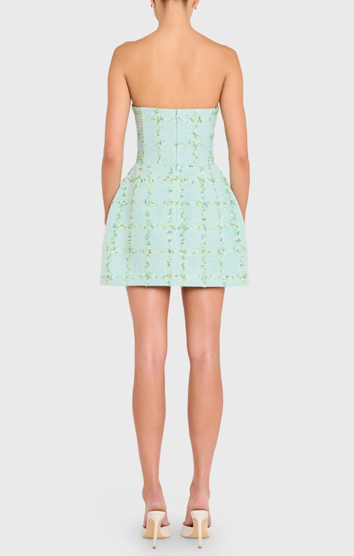 Amanda Uprichard - Strapless Bethany Skort Romper