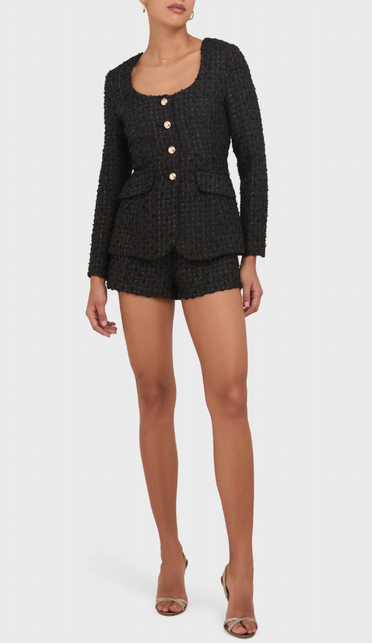 Amanda Uprichard - Tweed Kya Romper