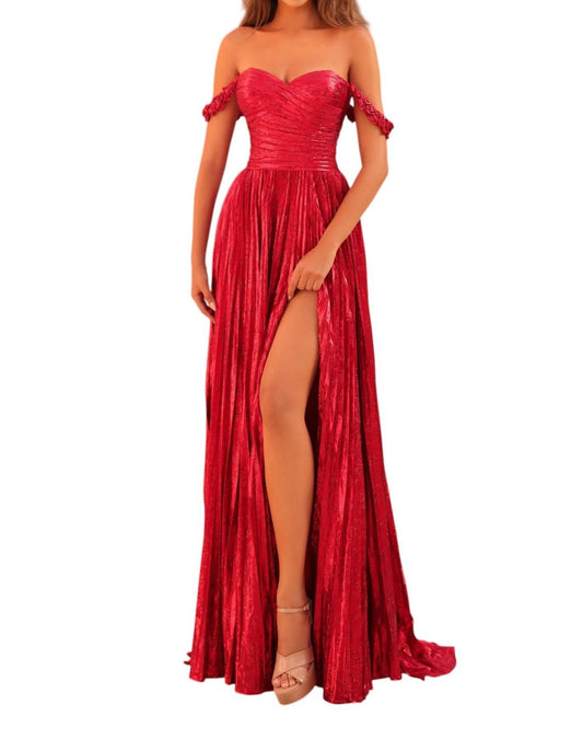 Amarra - Elegant Romantic Prom Dress - clothing - dresses - patterned