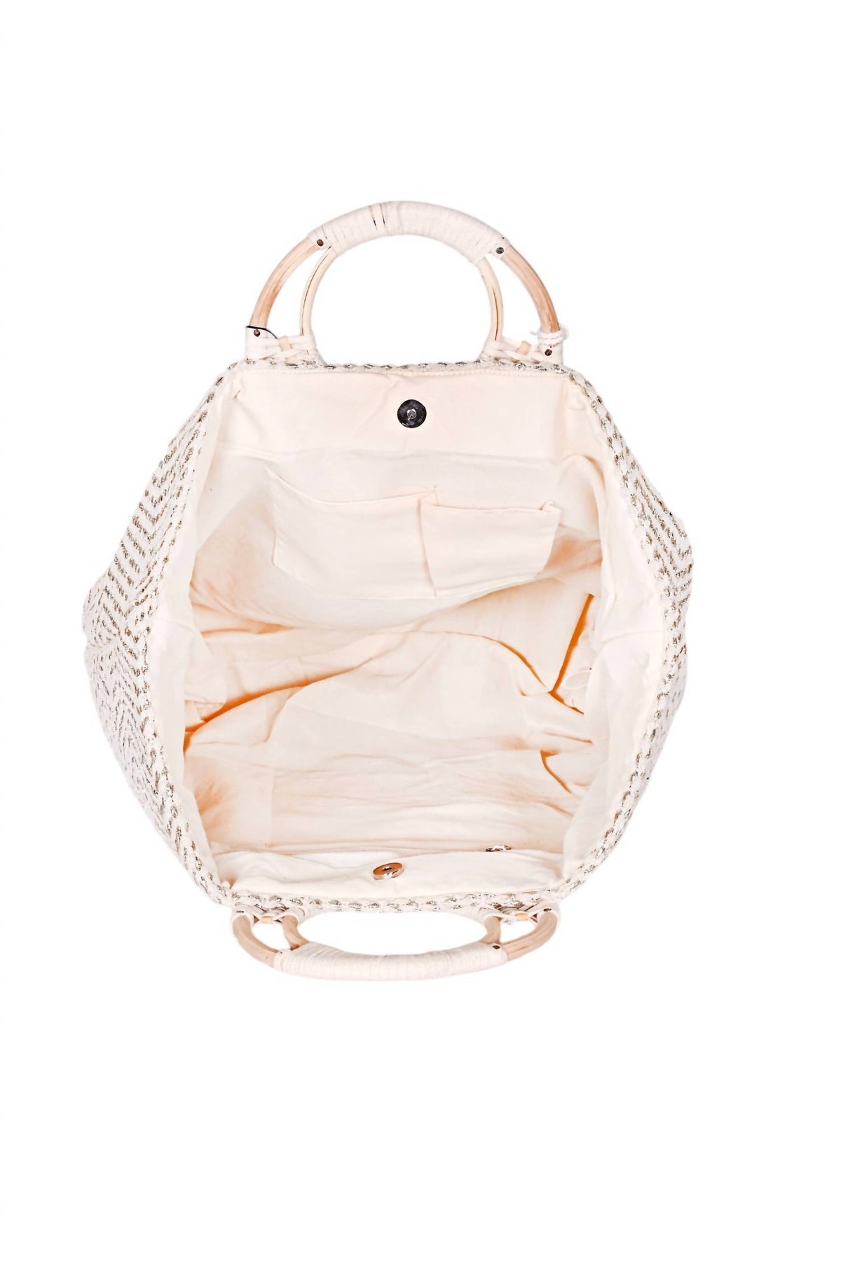 America & Beyond - Women's Embellished Shoulder Bag