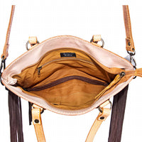 American Darling - Women's Hair On Hide Shoulder Bag - bags - handbags - shoulder - bags