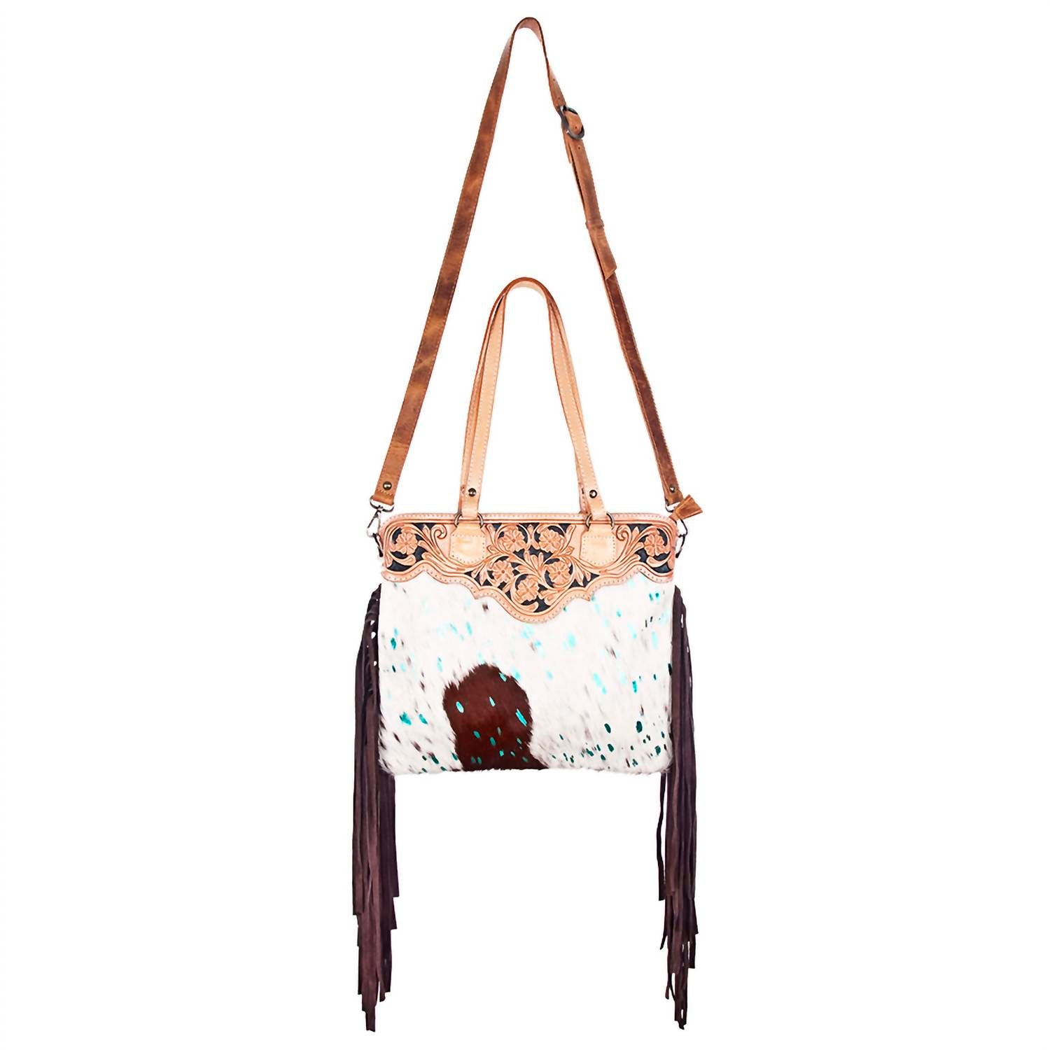 American Darling - Women's Hair On Hide Shoulder Bag - bags - handbags - shoulder - bags