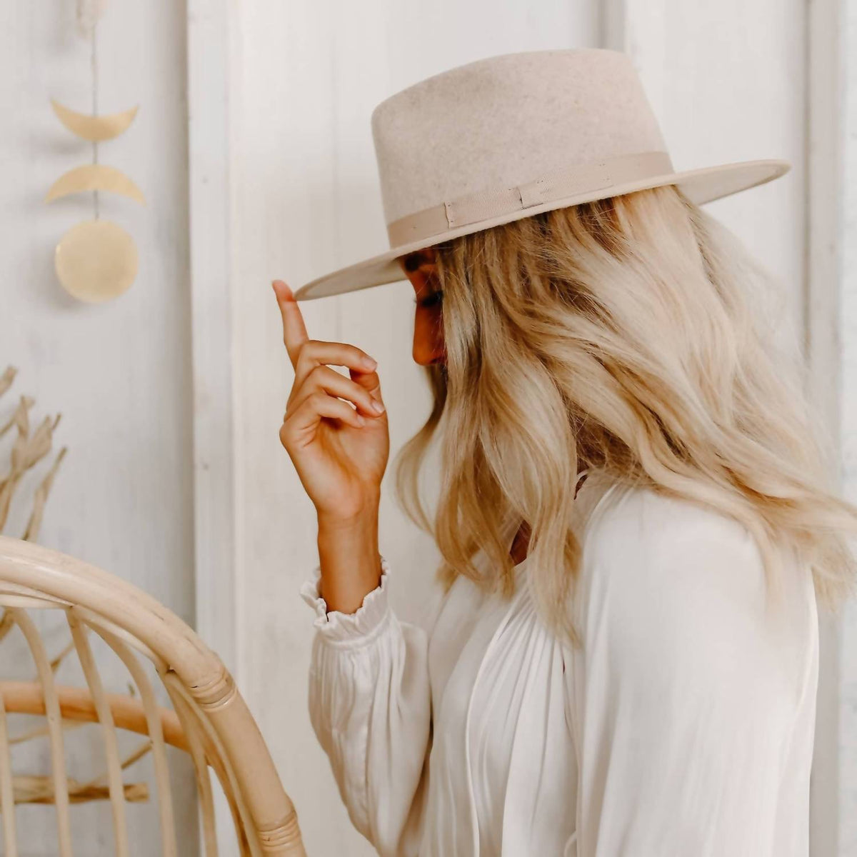 American Hat Makers - Wide Brim Fedora Hat