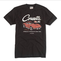 American Needle - Chevrolet Corvette Burton Tee - black - clothing - cotton