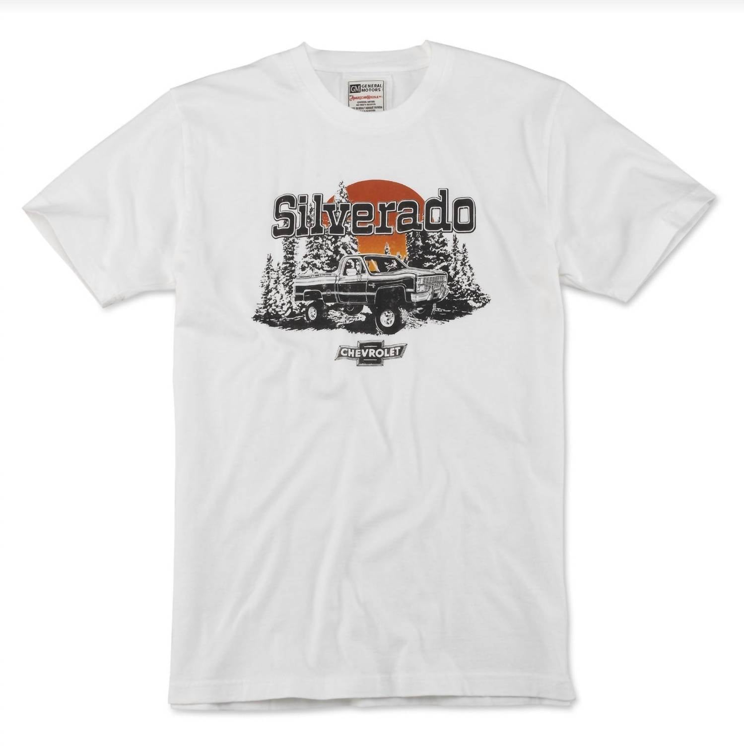 American Needle - Men's Chevrolet Silverado Burton Tee - clothing - cotton - graphic