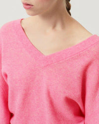 American Vintage - Raxow Relaxed - fit Wool Jumper - clothing - hoodies - pink