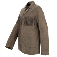 Amiri - Men's Fringe Suede Jacket