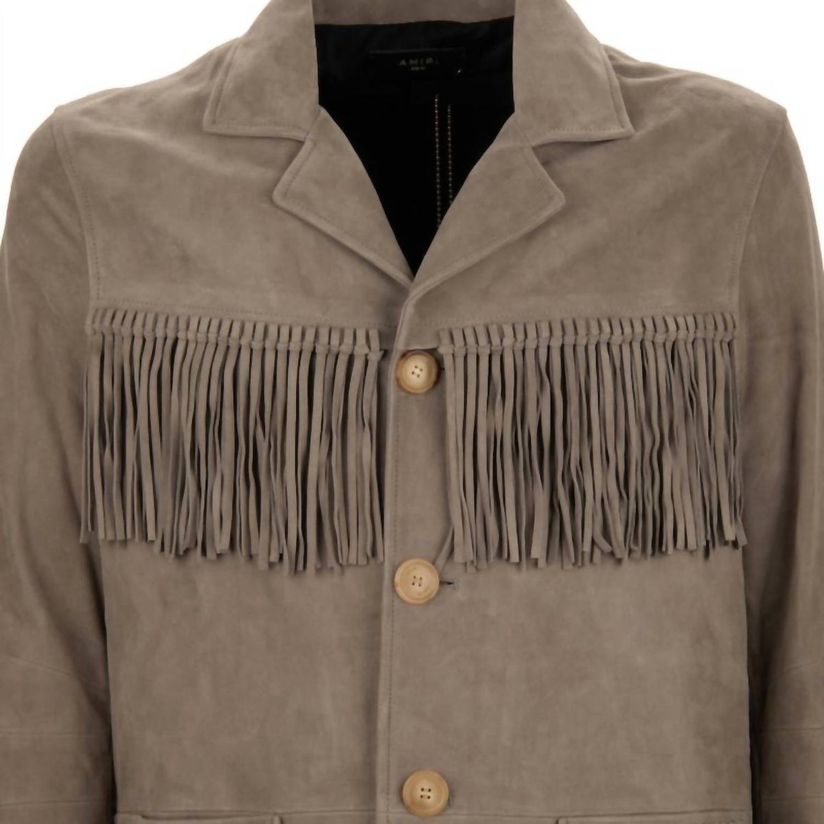 Amiri - Men's Fringe Suede Jacket