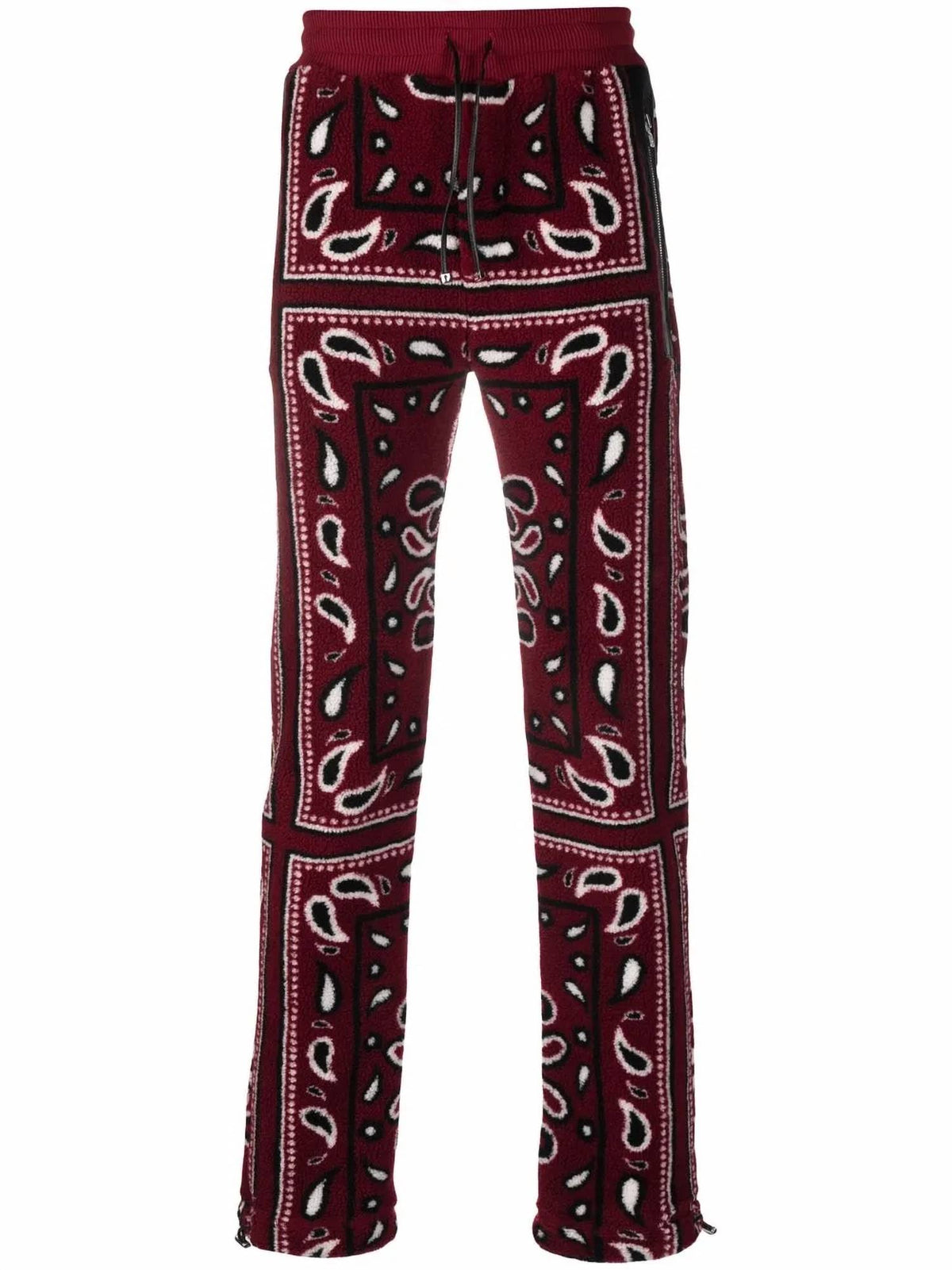 Amiri - Printed Bandana Fleece Pants