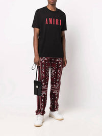 Amiri - Printed Bandana Fleece Pants