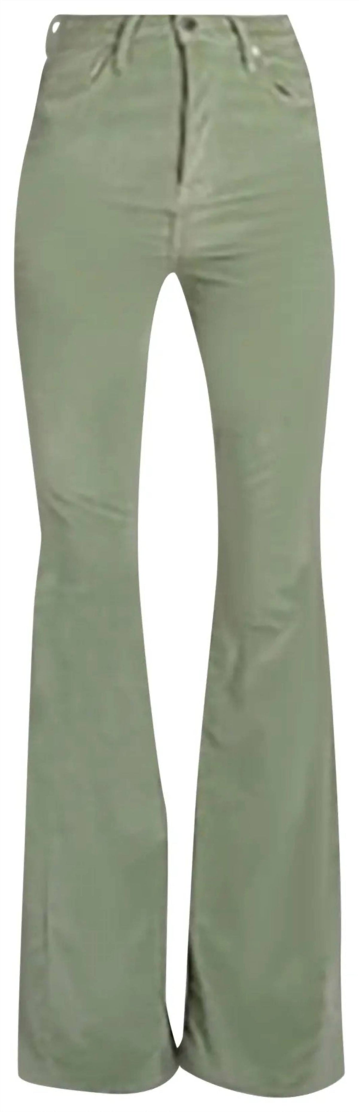 Amiri - Velour Flare Stack Jeans Pants