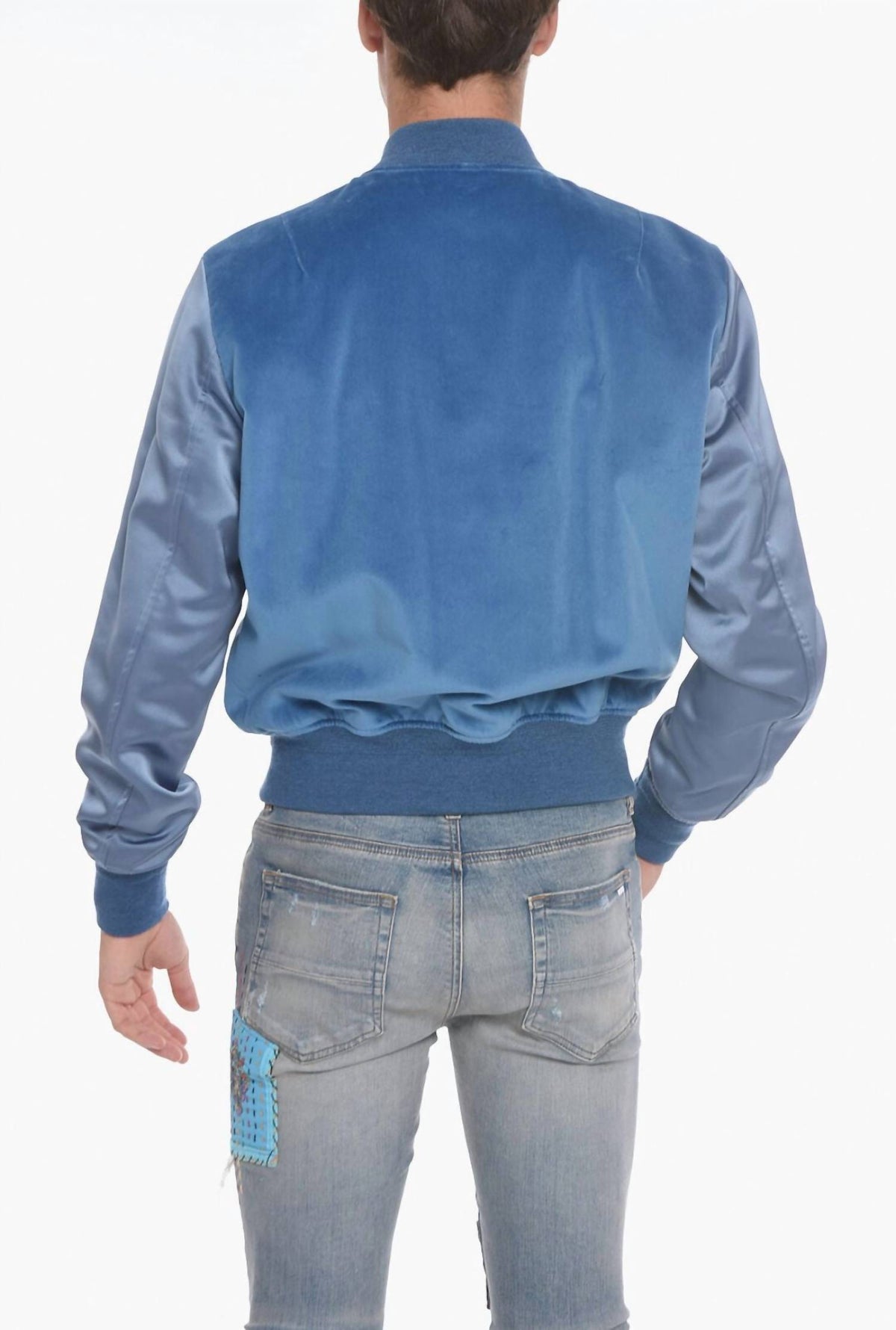 Amiri - Velvet Satin Bomber Jacket