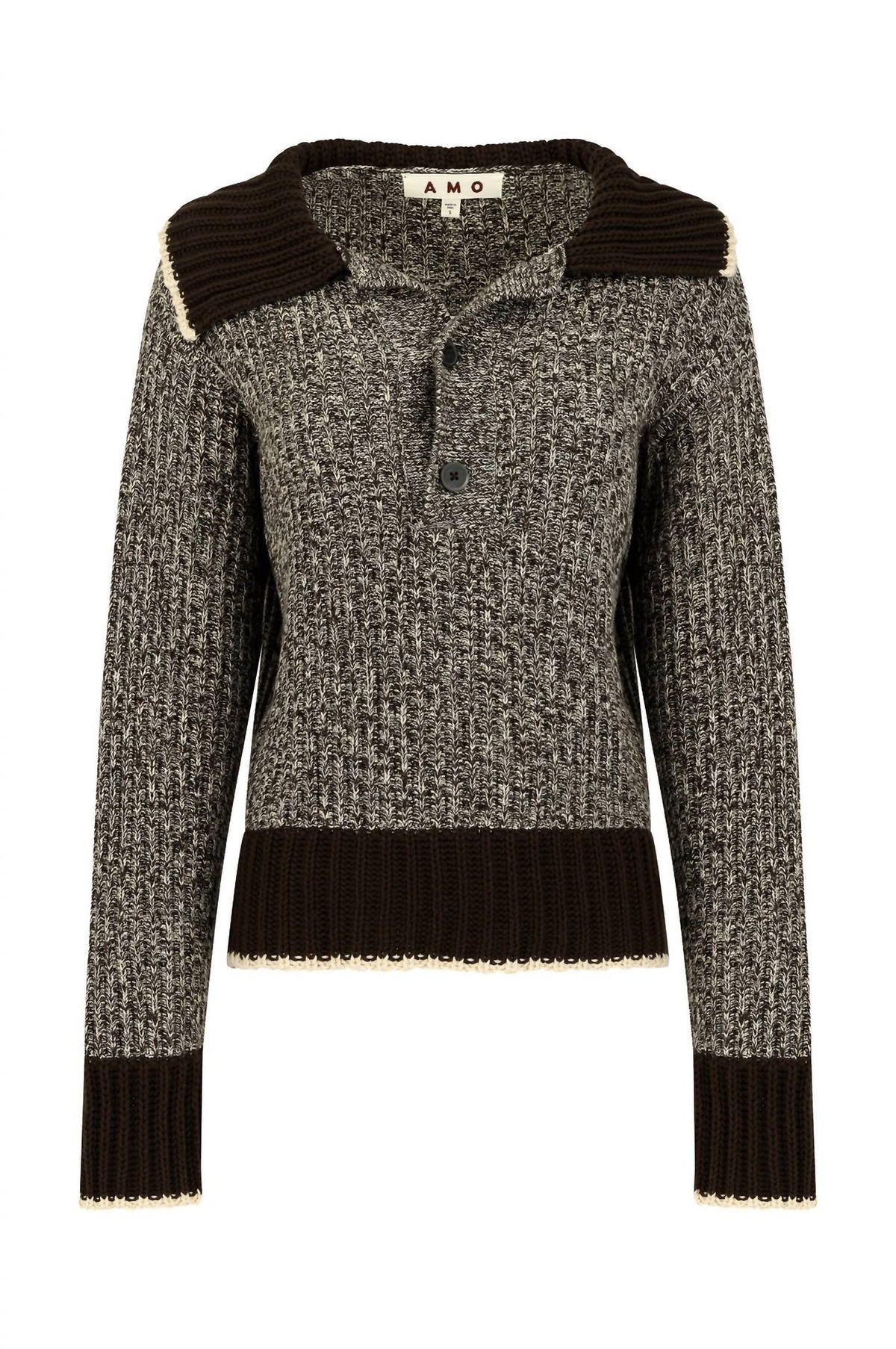 Amo - Bobbie Button-front Sweater