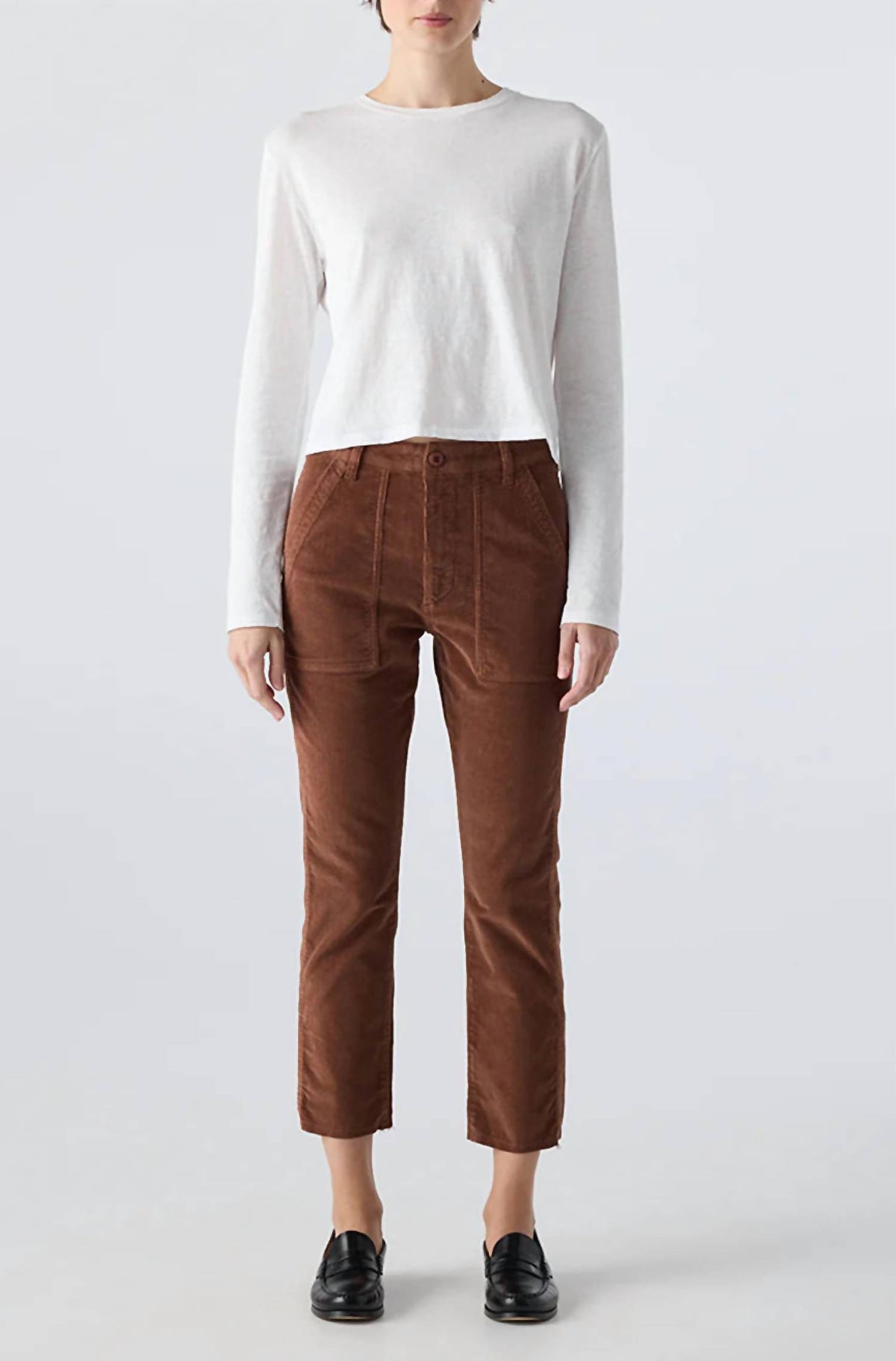 Amo - Corduroy Easy Army Trouser
