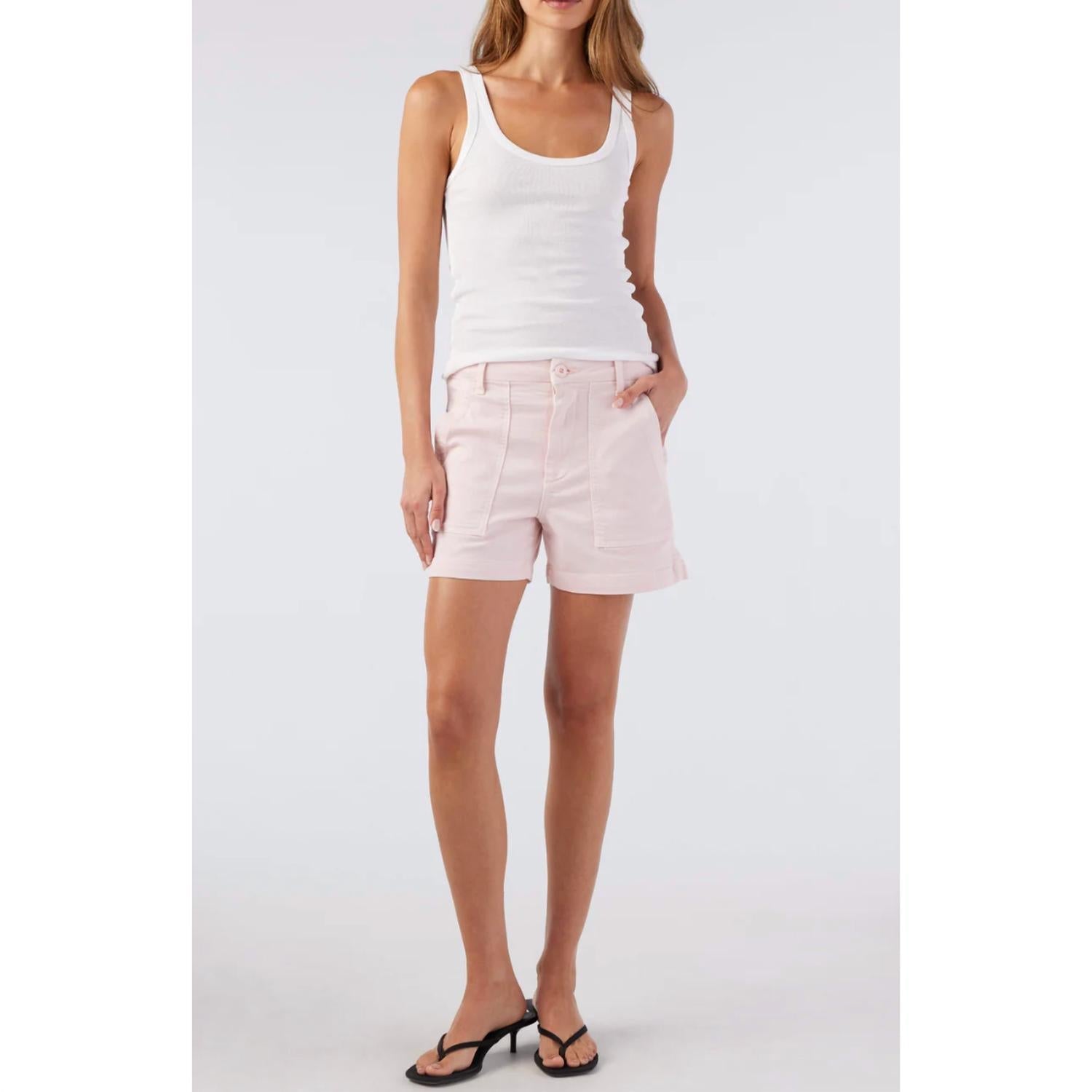 Amo - Easy Army Short - clothing - cotton - blend - high - waist