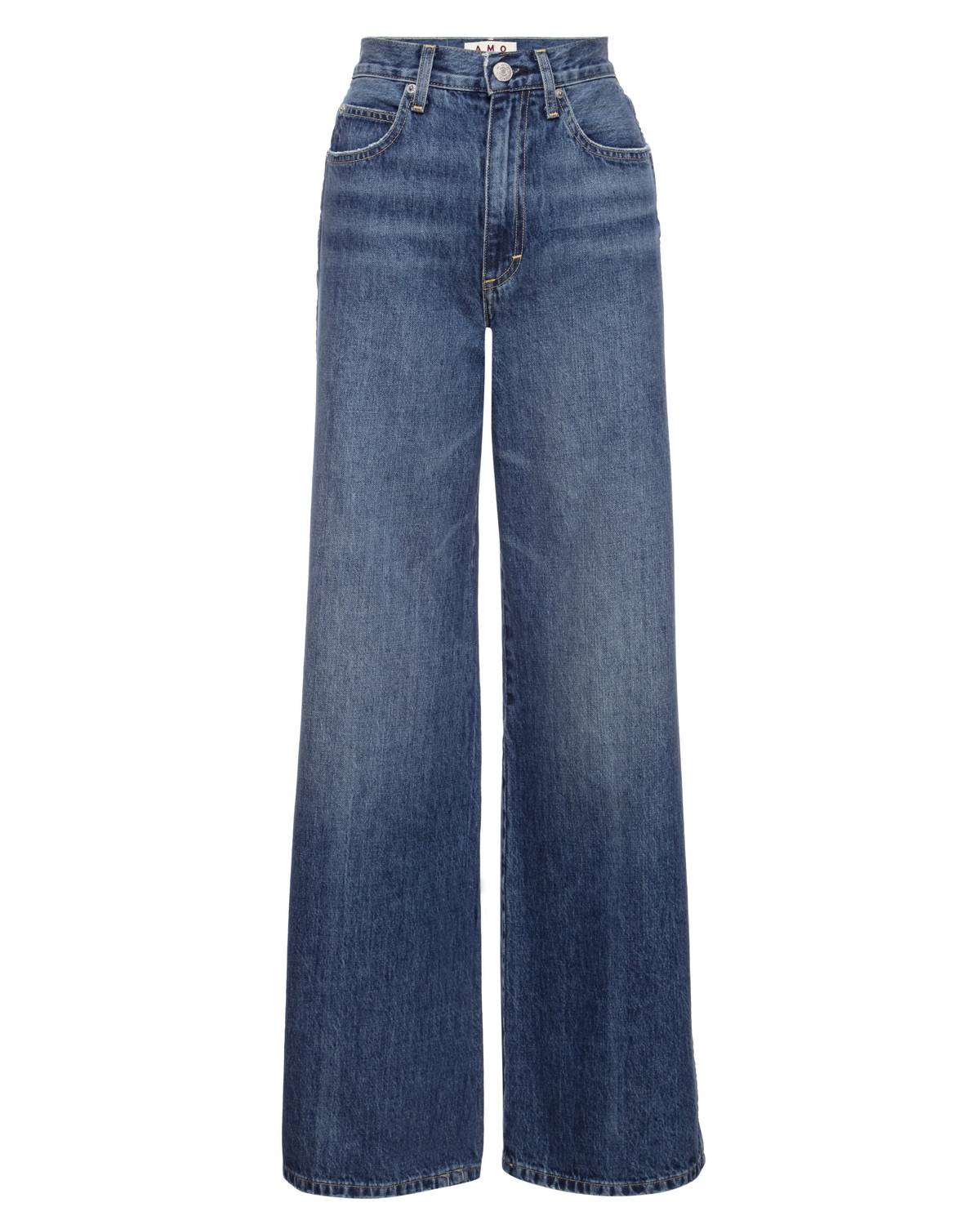 Amo - Frida Jeans - blue - clothing - flare