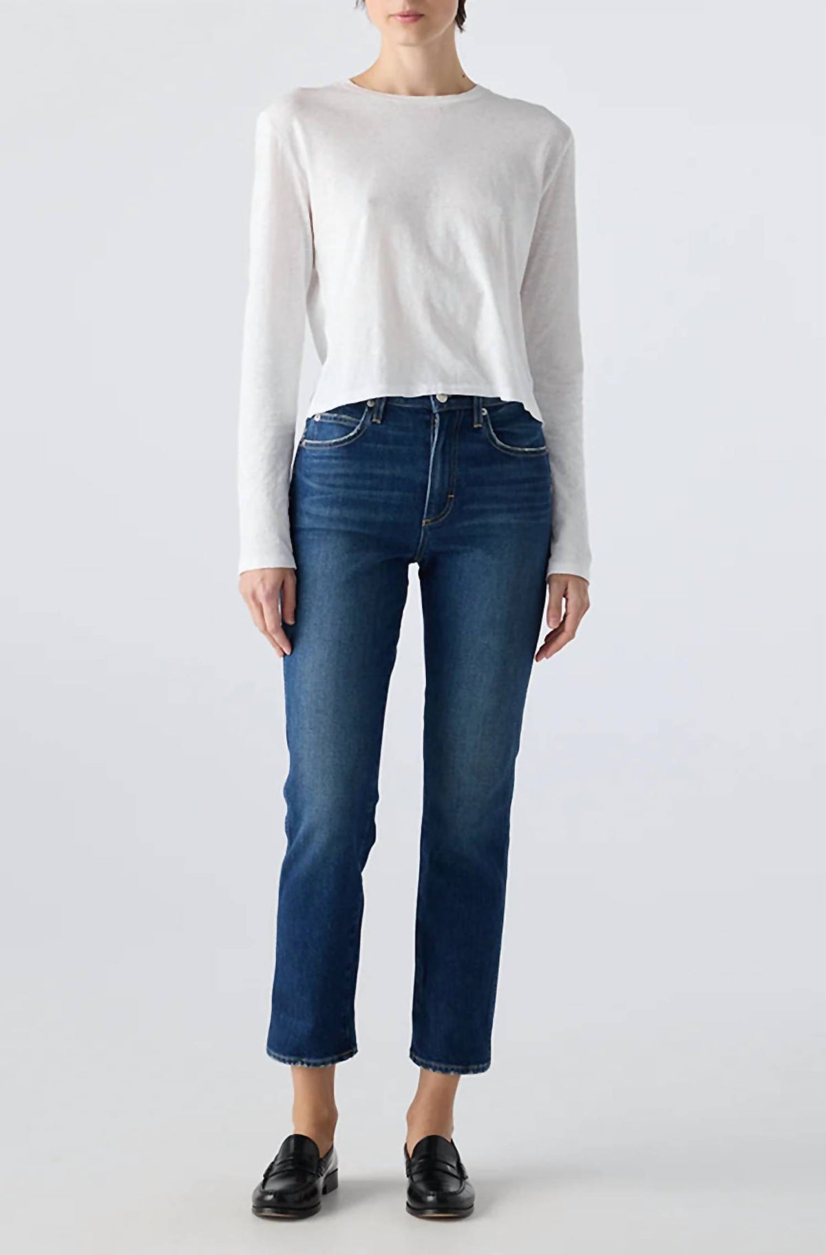 Amo - Helene High Rise Cropped Jeans