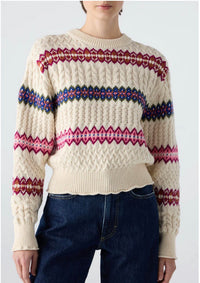 Amo - Jemma Long Sleeve Stripe Sweater