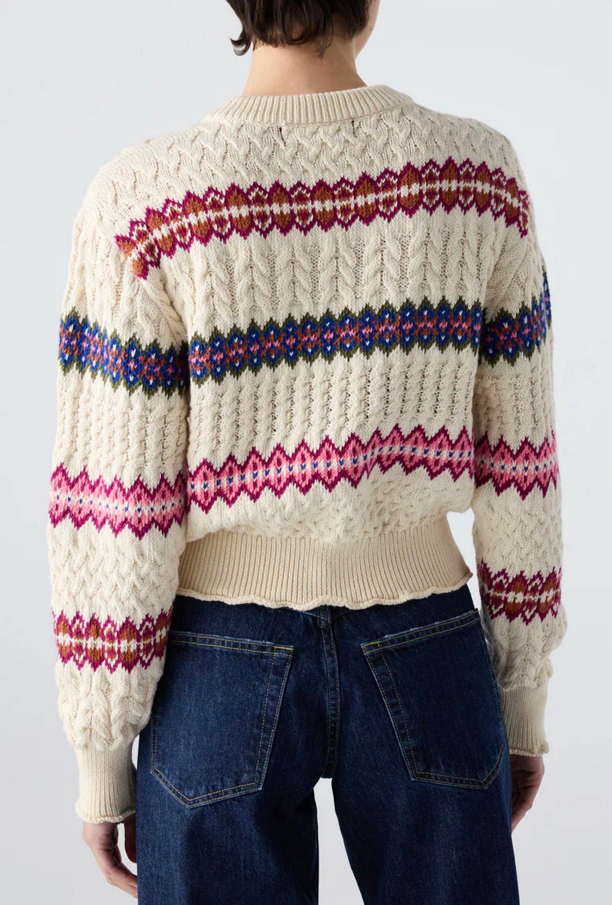 Amo - Jemma Long Sleeve Stripe Sweater